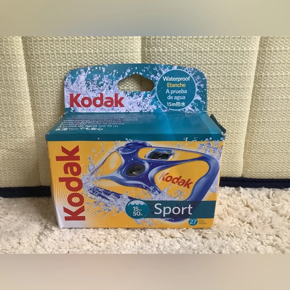 Kodak waterproof camera.